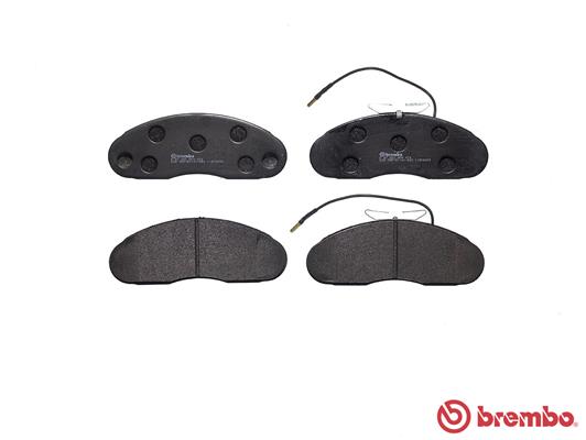A.B.S. P B7 002 BREMBO Bremsbelagsatz, Scheibenbremse